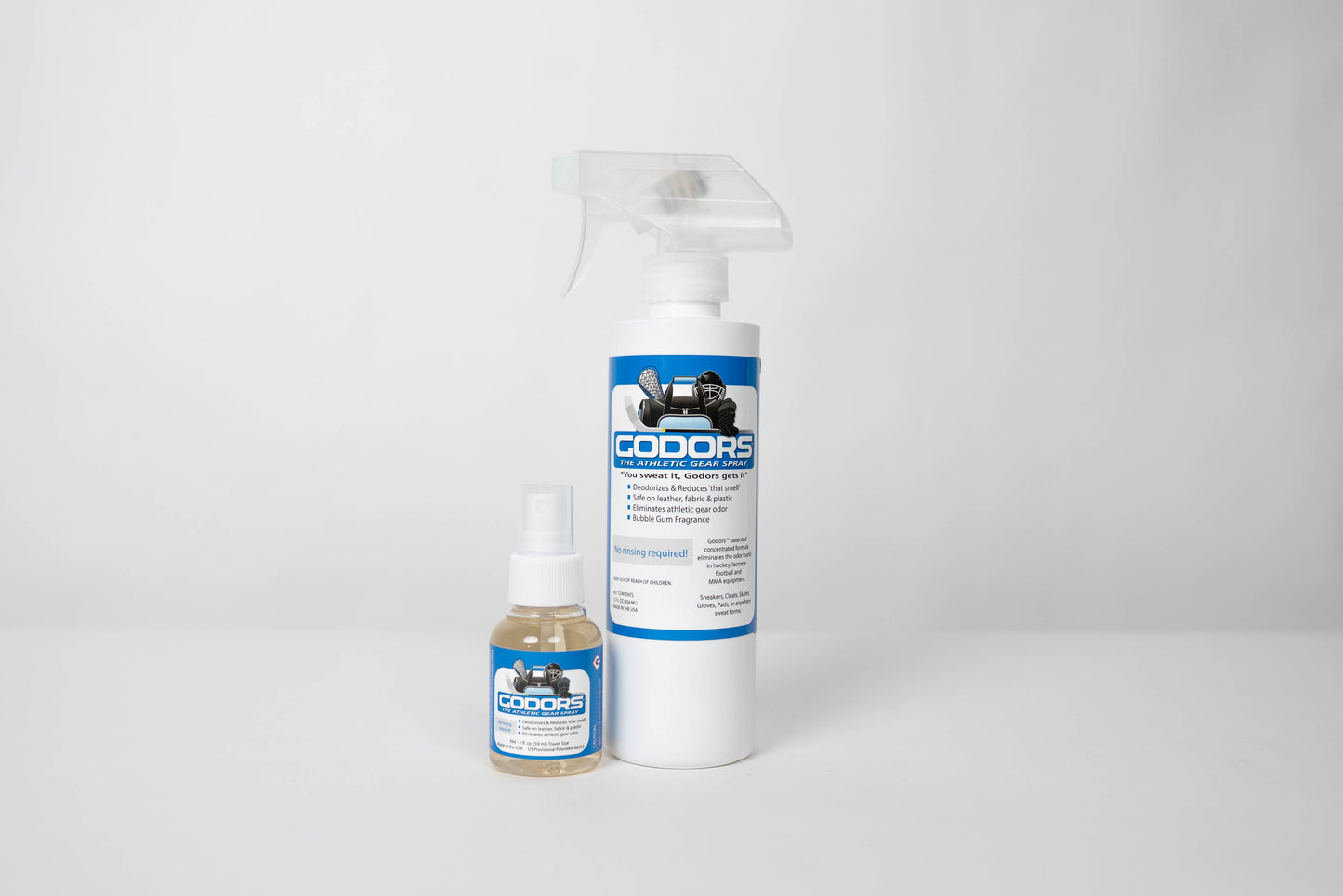 Godors Spray - Stock Up Starter (2x12 oz & 1x2 oz Bottle)