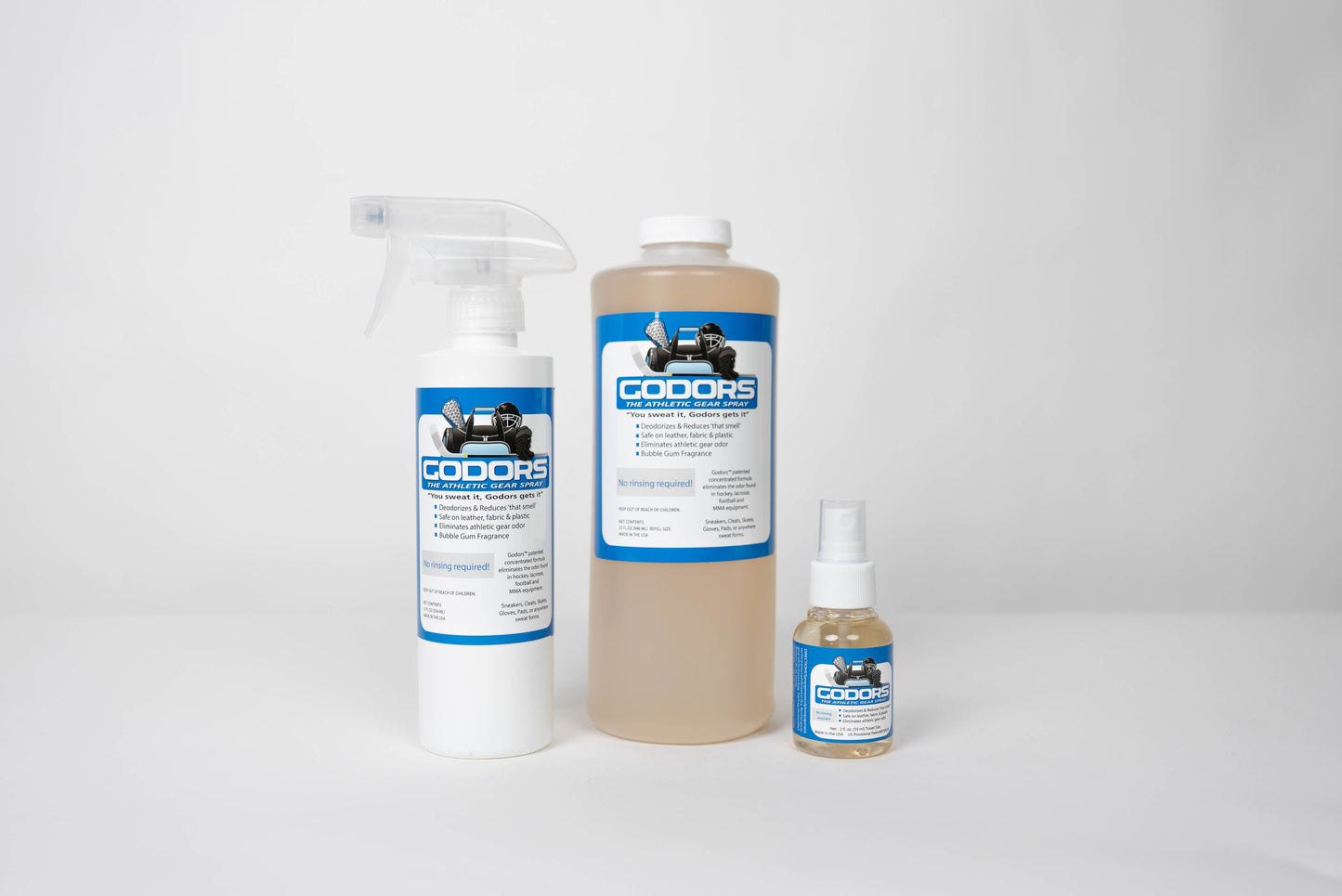 Godors Spray - Home Value (1x12 oz & 1x32 oz Refill & 1x2 oz)