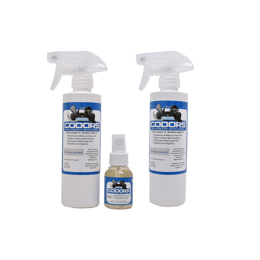 Godors Spray - Stock Up Starter (2x12 oz & 1x2 oz Bottle)