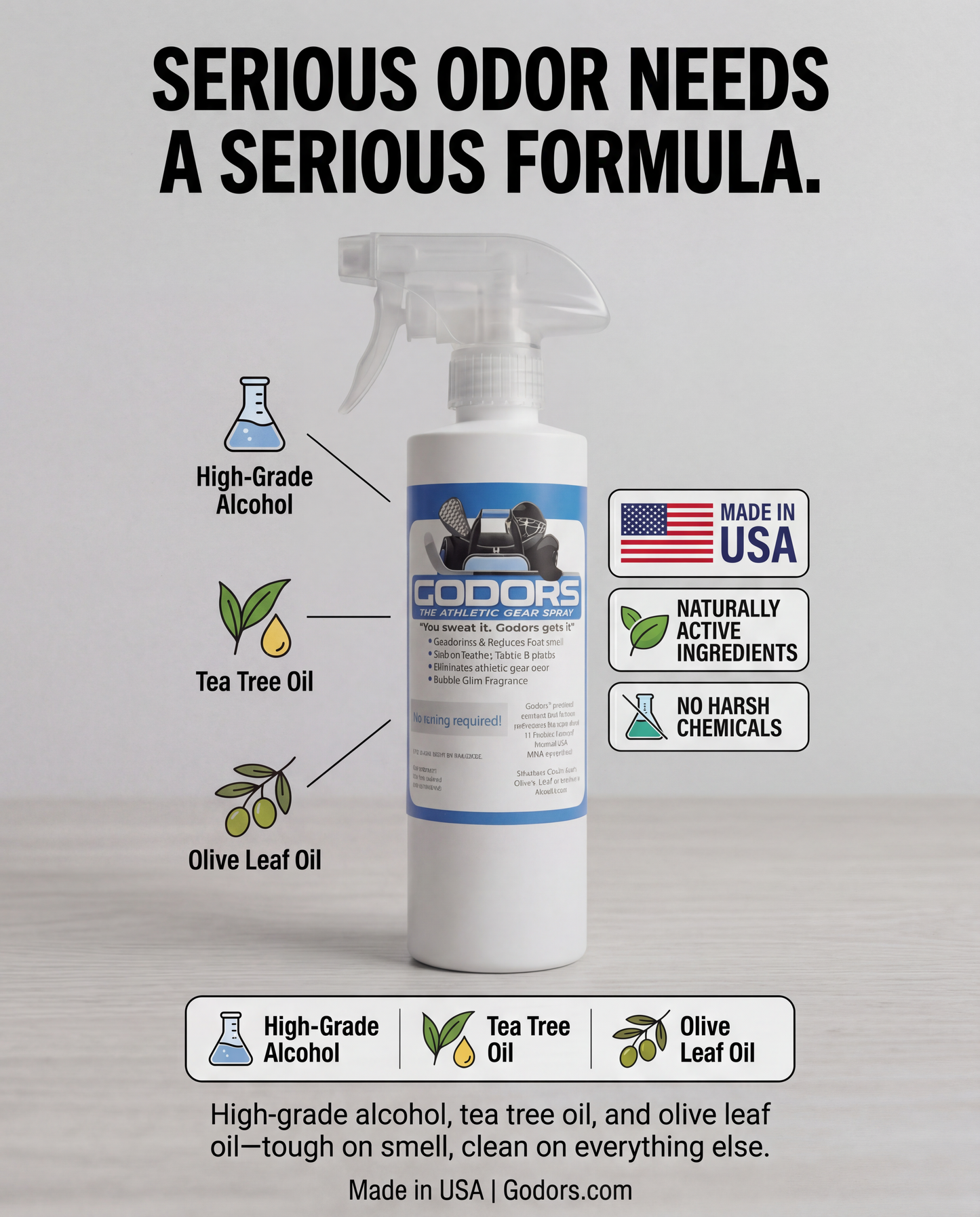 Godors Spray - 12 oz Bottle